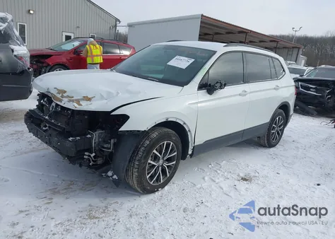 2021 Volkswagen Tiguan 2.0T S из США, поврежденный, VIN 3VV1B7AX6MM022818